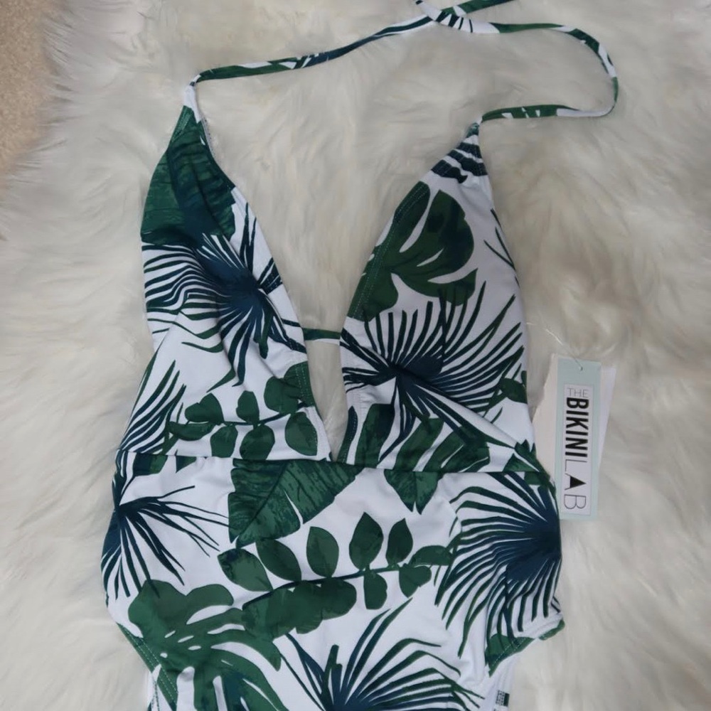 Frond Print Swimsuit | The Bikini Lab